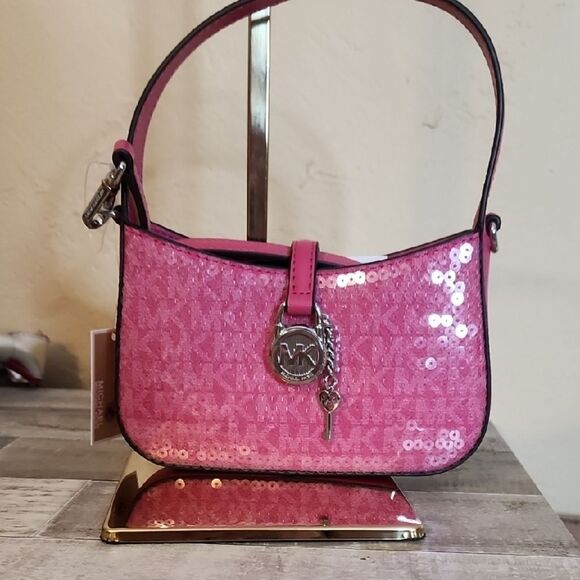 Michael Kors Pink Sequin Women's Bag